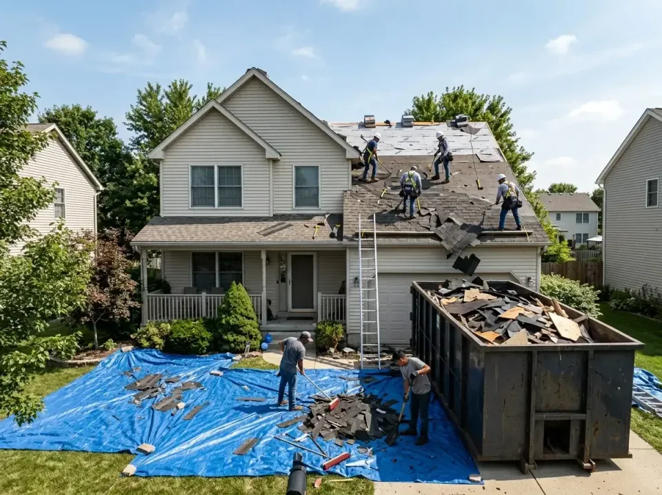 roof-replacement-debris-remova-004 — frequently asked questions, Cheapest Dumpster Rentals in Montz, LA